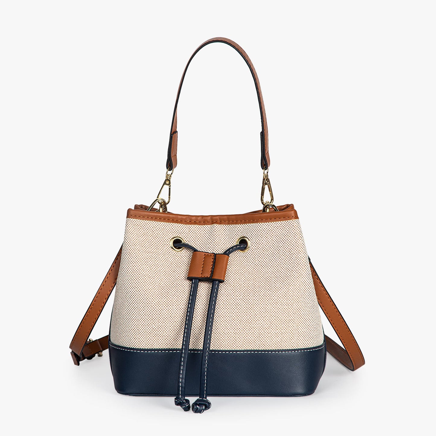 Beuteltasche aus Canvas im Vintage-Stil