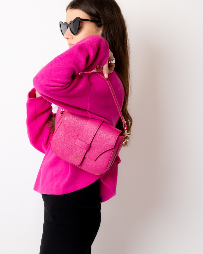 Jimena Fuchsia Rosa Tasche