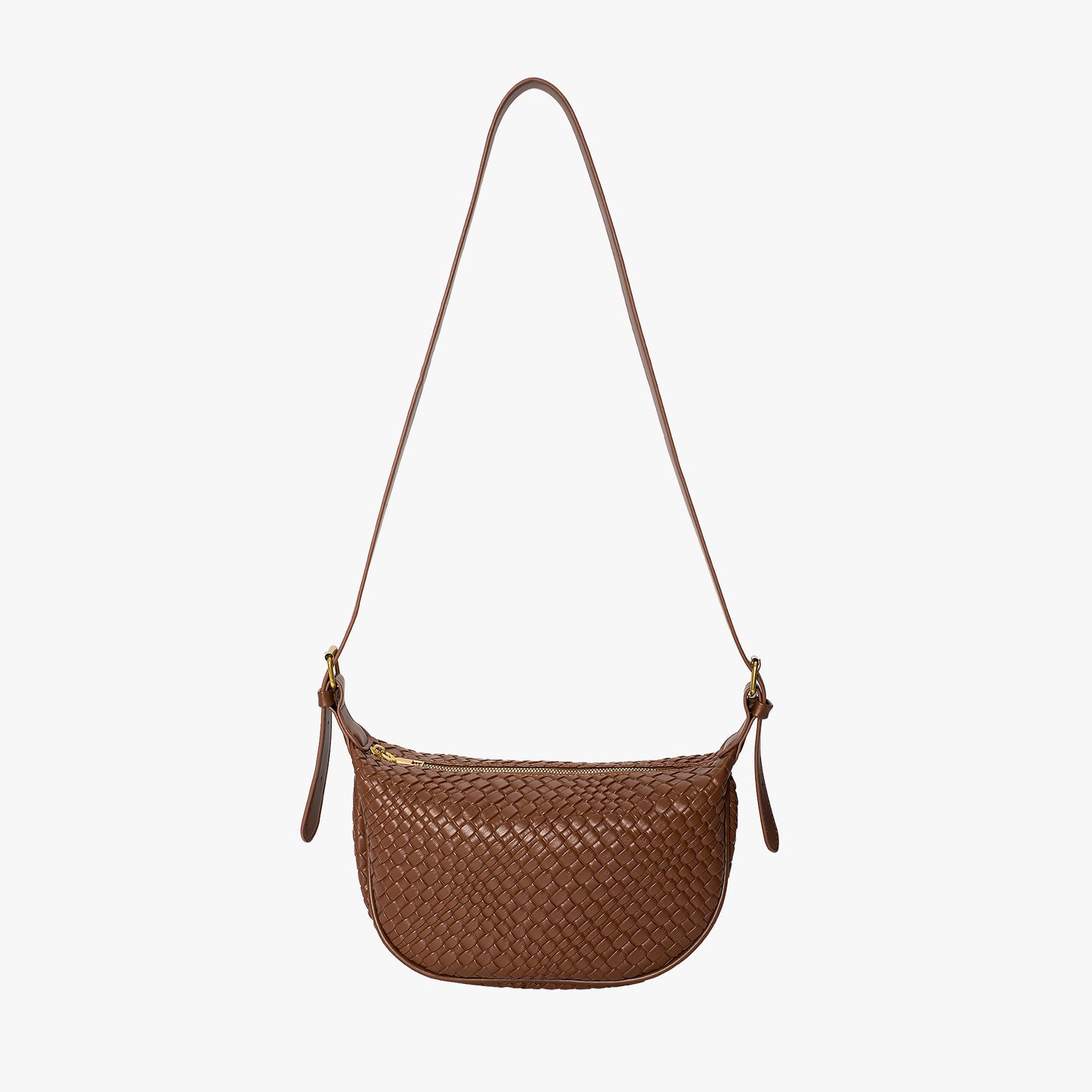 Gewebte Halbmondtasche