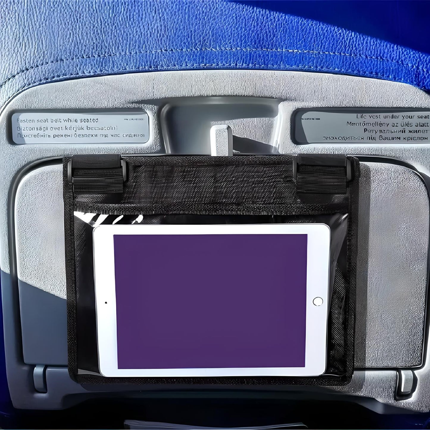 Tablet-Halter fürs Flugzeug
