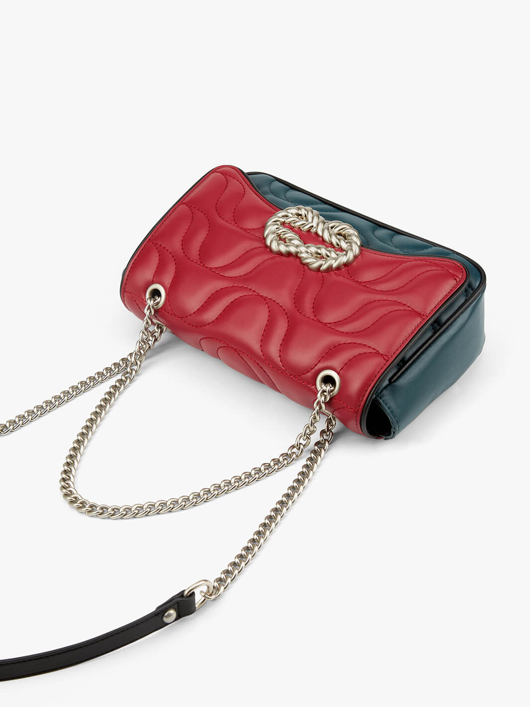 Gesteppte mittelgroße Schultertasche „Infinity Love“
