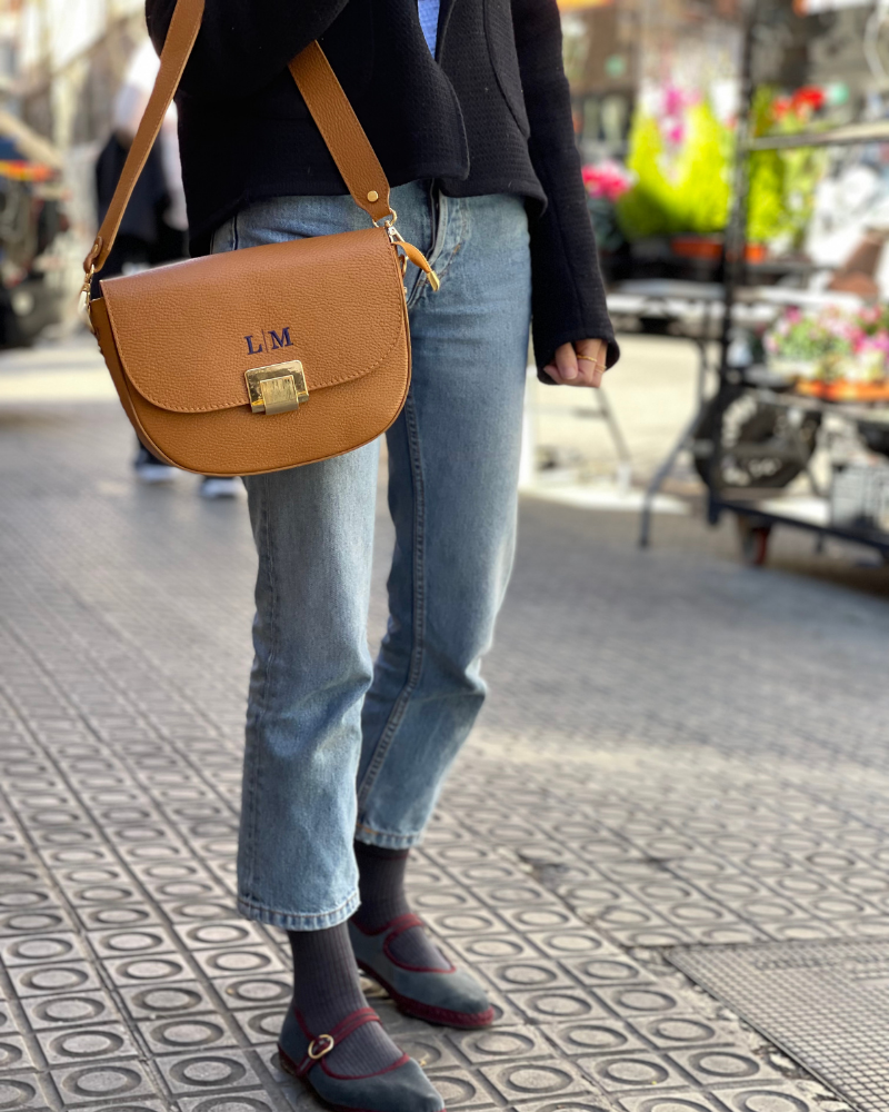 Kamelfarbene Tasche „Olivia“