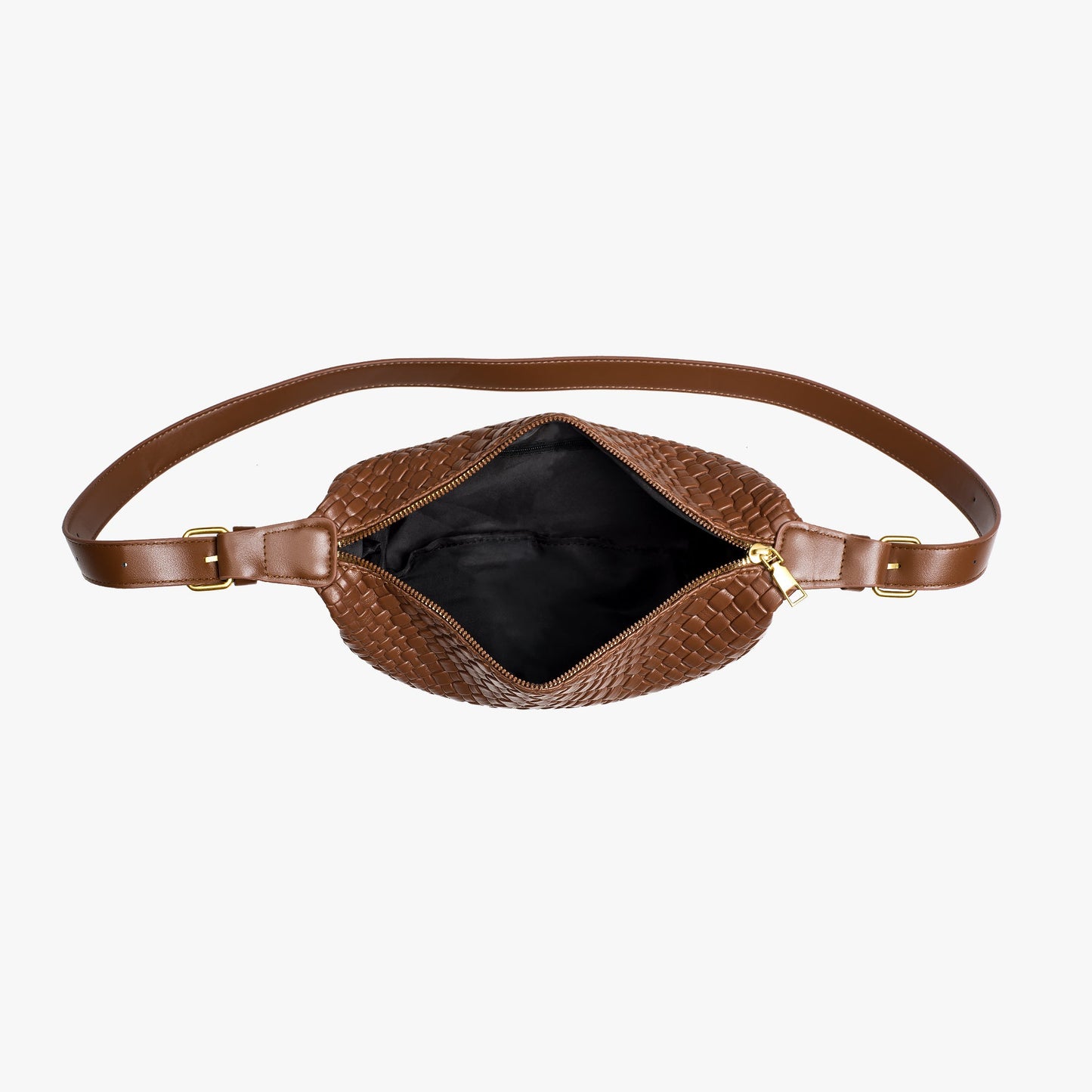 Gewebte Halbmondtasche