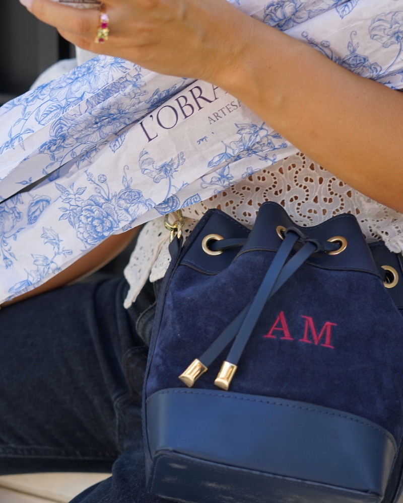 Taupefarbene Charlotte-Tasche