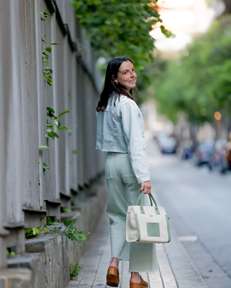Tasche „Gemi“ Hellgrün
