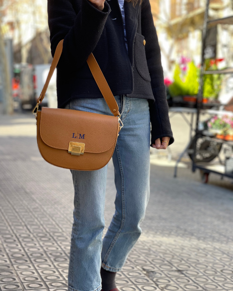 Kamelfarbene Tasche „Olivia“