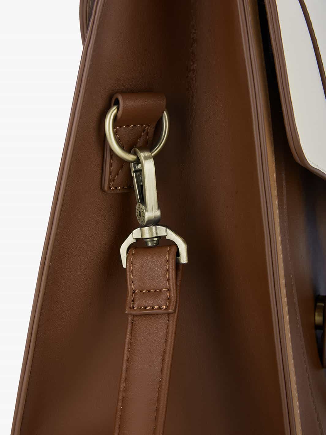 Julie Vintage Vegane Aktentasche