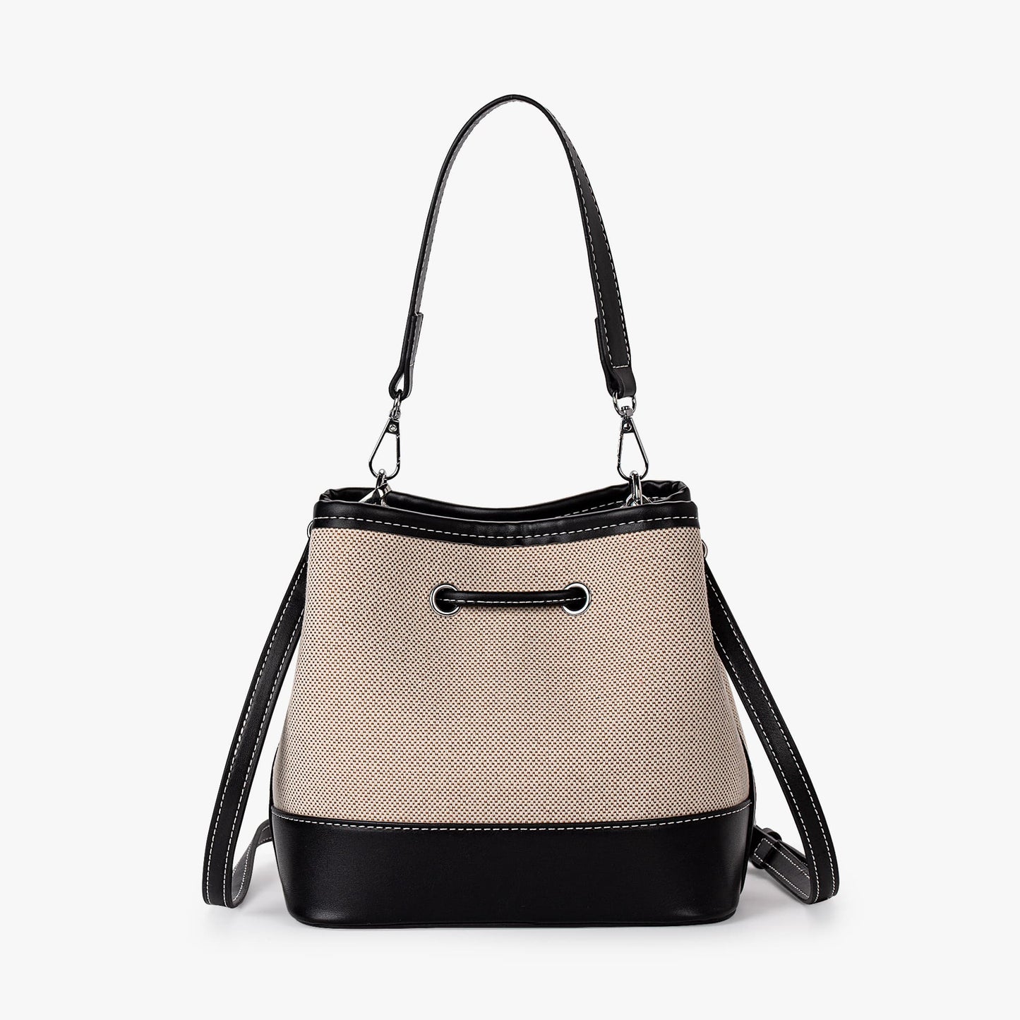 Beuteltasche aus Canvas im Vintage-Stil