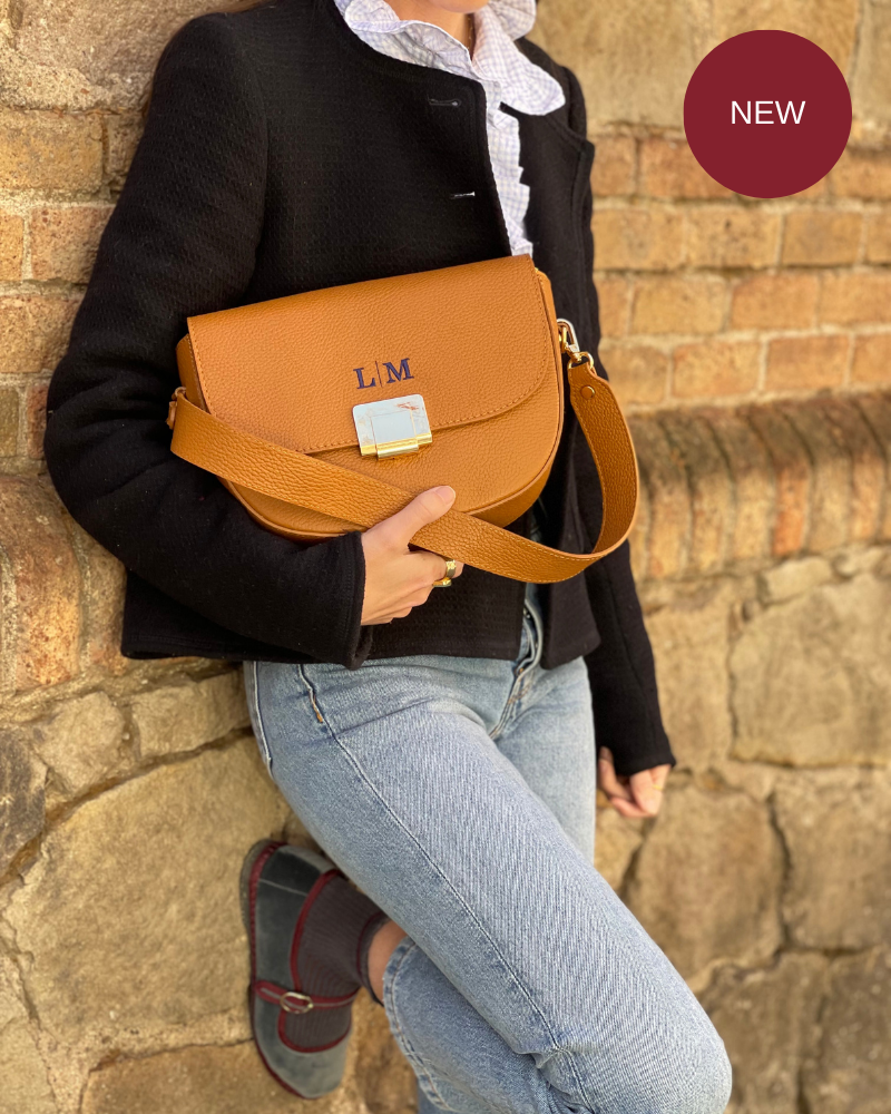 Kamelfarbene Tasche „Olivia“