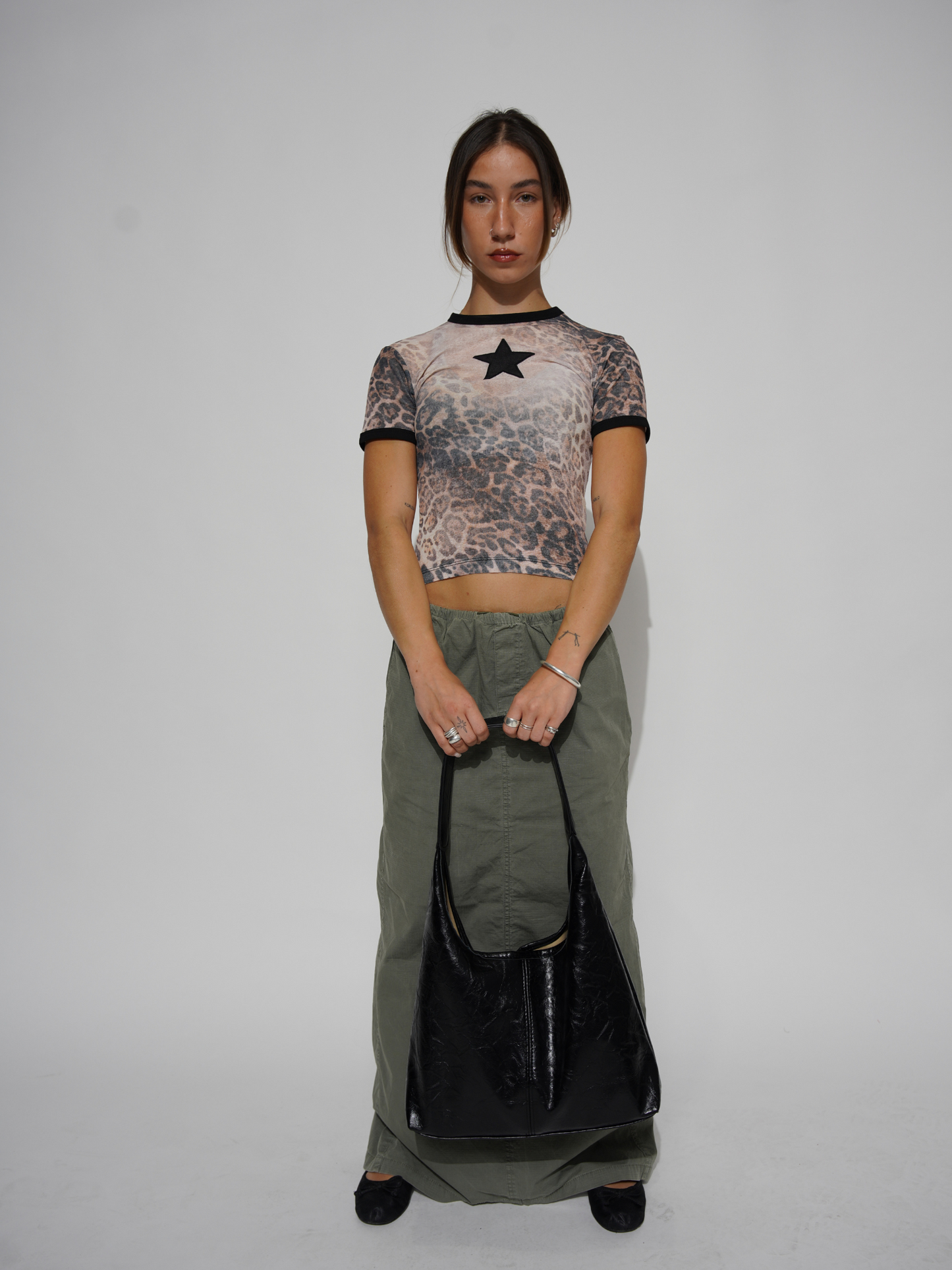 Tote Scarlett aus Distressed-Leder