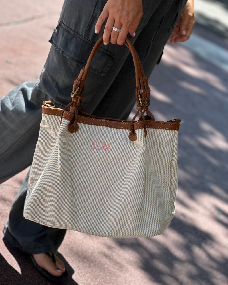 Aina Beige Handtasche