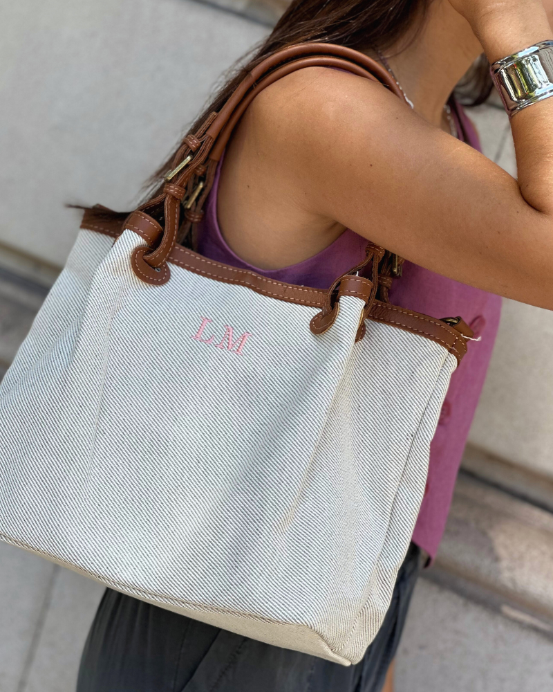 Aina Beige Handtasche