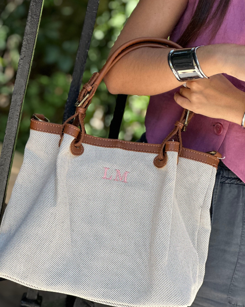 Aina Beige Handtasche