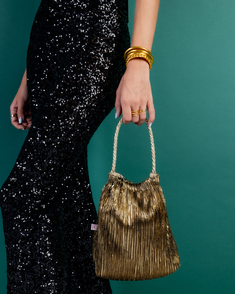 Shine Party Gold Tasche