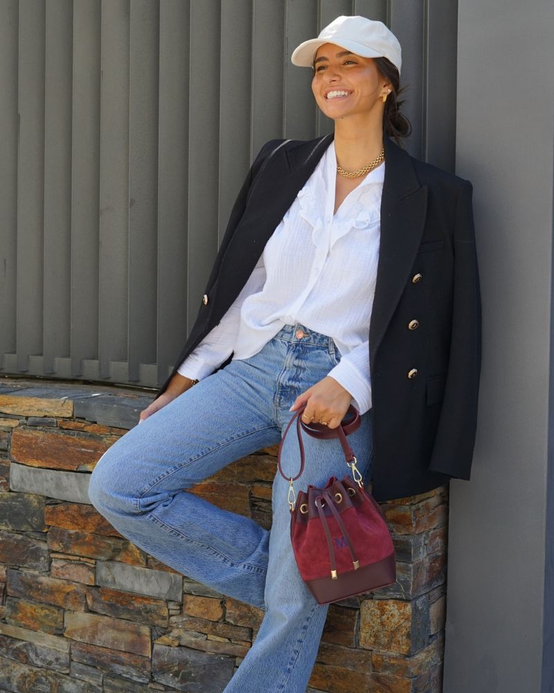 Taupefarbene Charlotte-Tasche