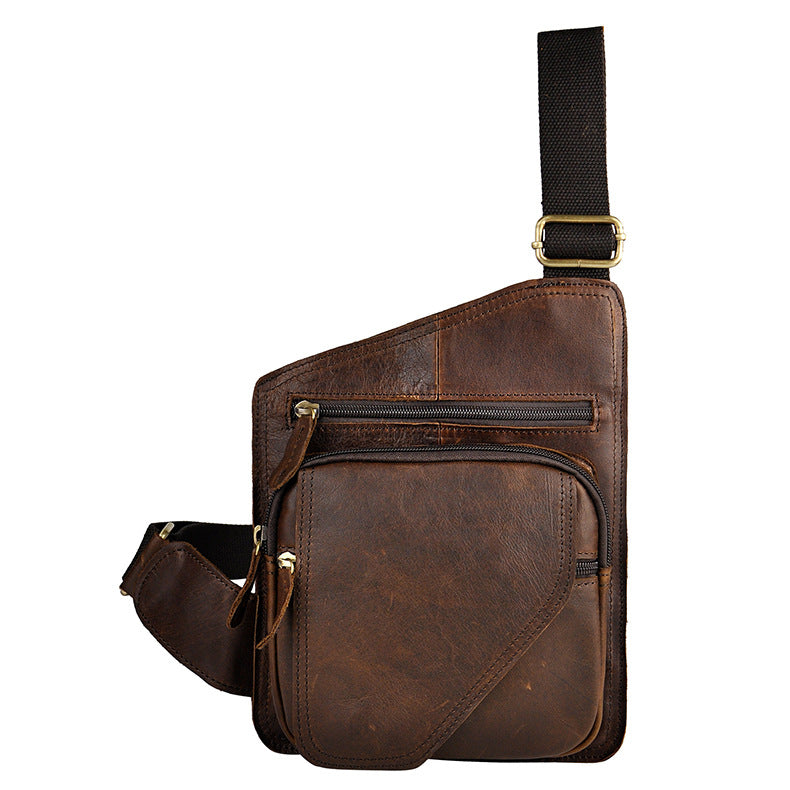 Classic Heritage Leather Crossbody Bag