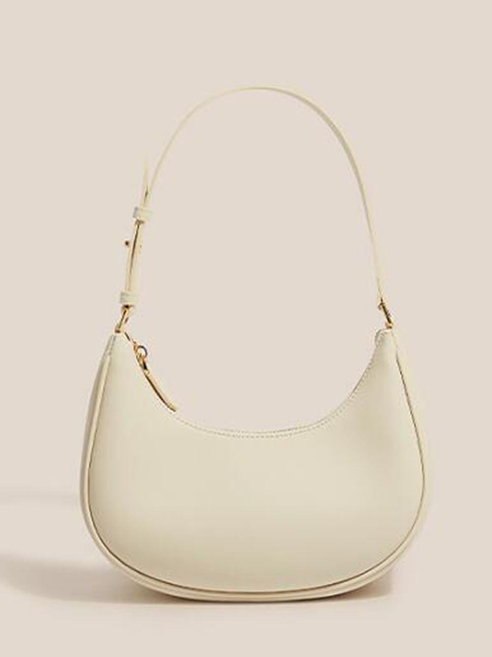 Einfache Unterarm-One-Shoulder-Cross-Body-Halbmond-Taschen