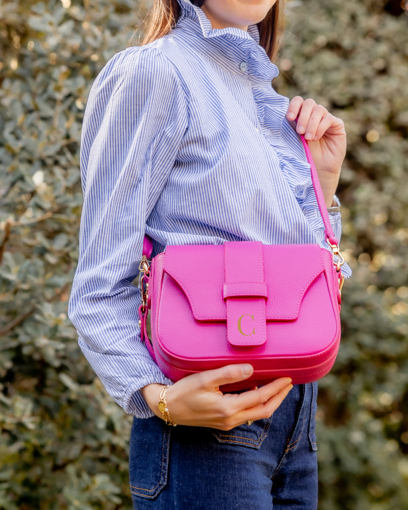Jimena Fuchsia Rosa Tasche