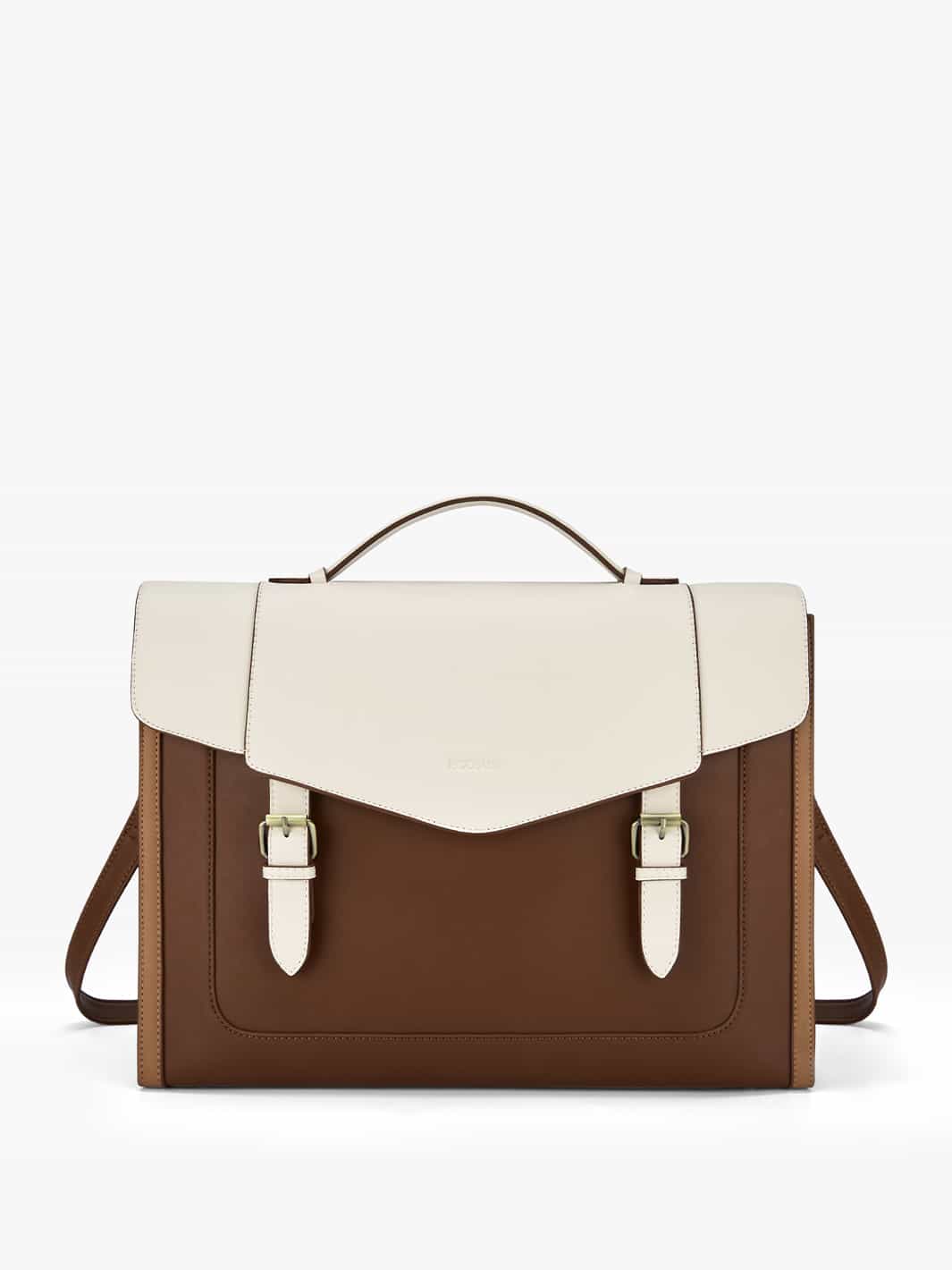 Julie Vintage Vegane Aktentasche