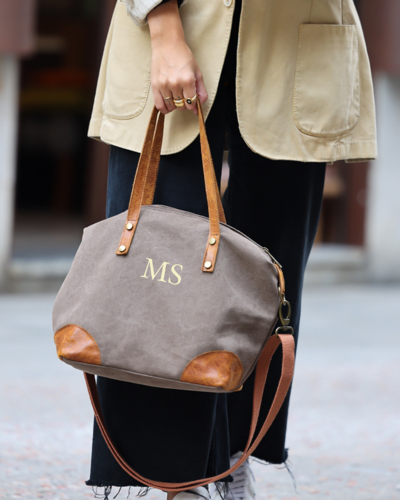 Federica Mini-Tasche in Braun
