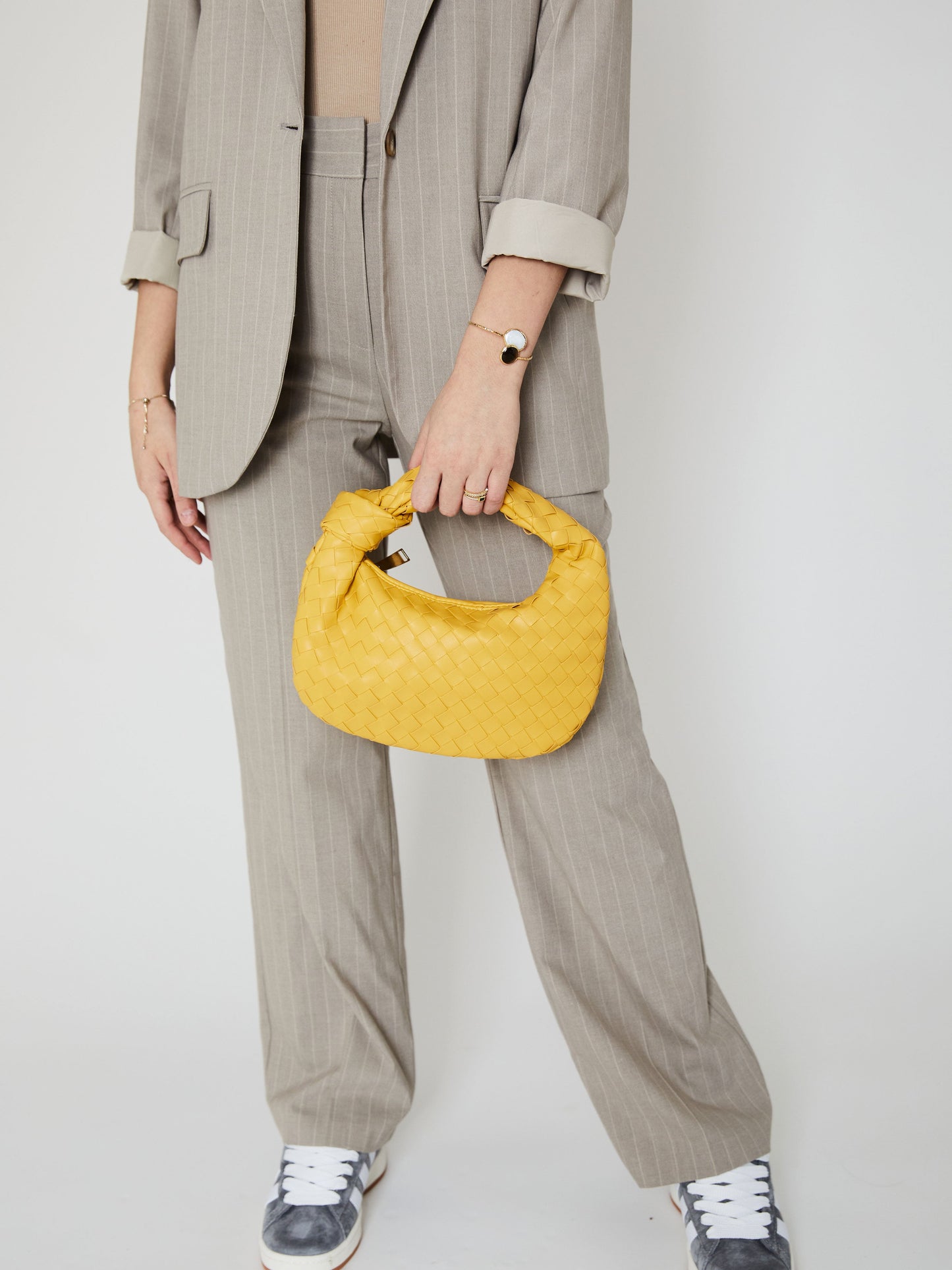 Mini Everyday Ledertasche - Gelb
