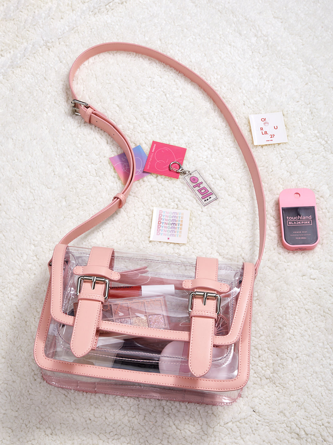 Jane's Transparente Messenger Bag - Stadiongeprüft