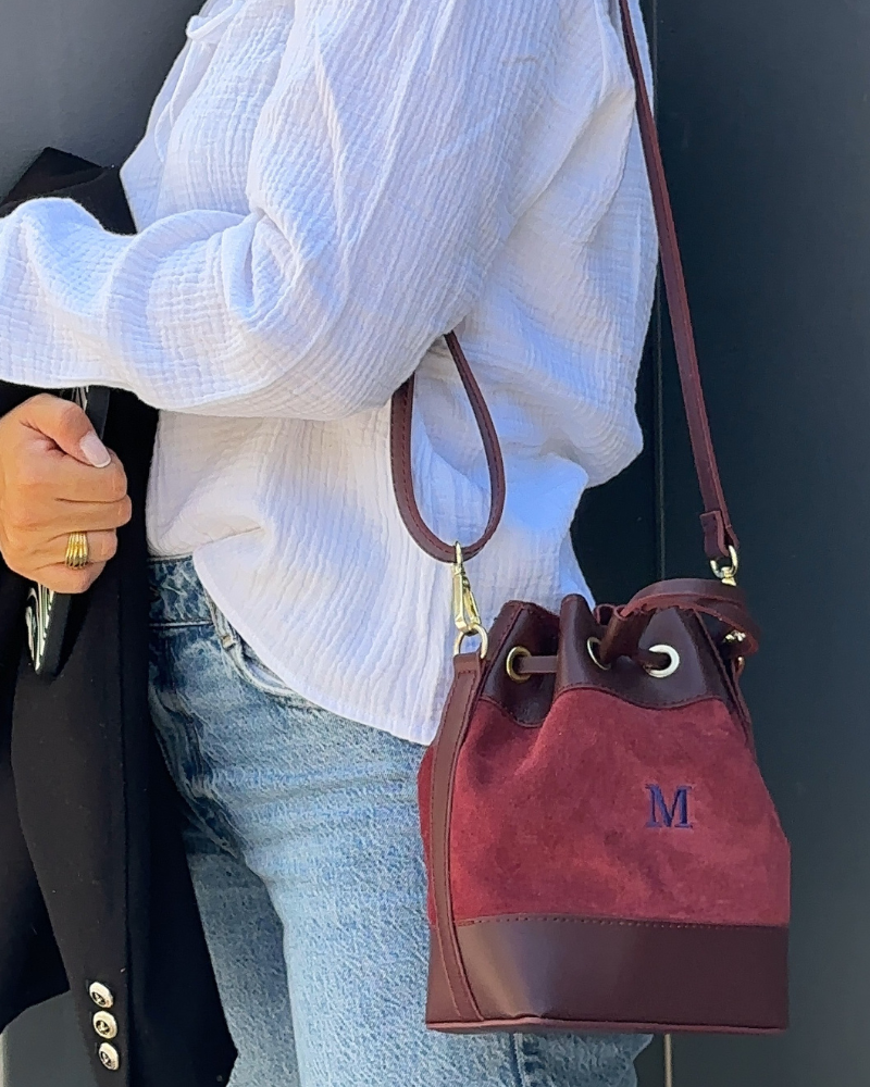 Taupefarbene Charlotte-Tasche