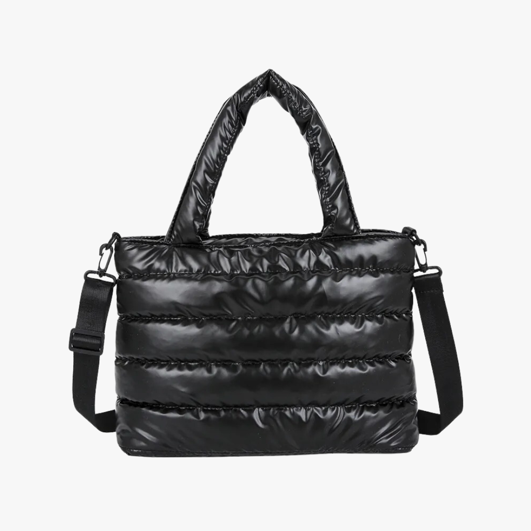 Puffertasche aus Satin