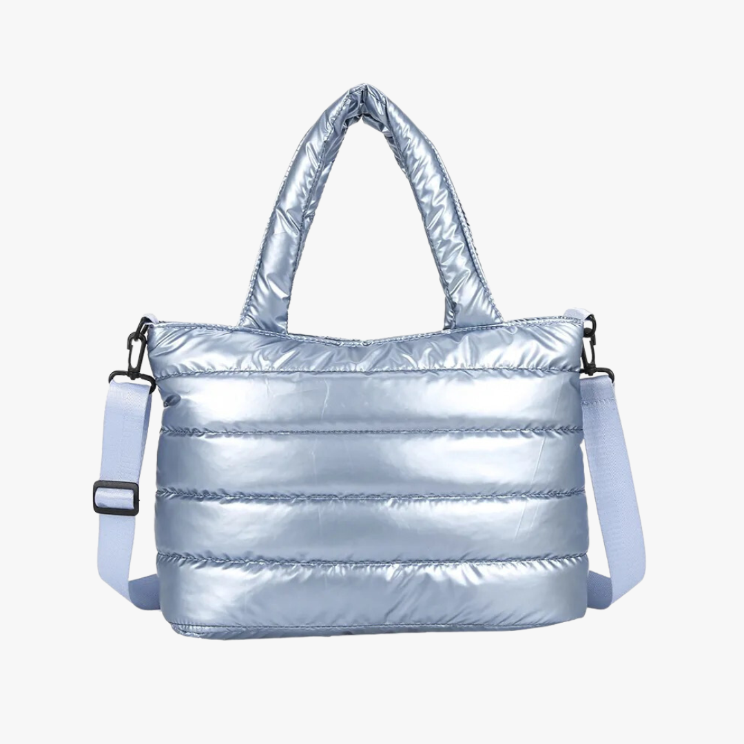 Puffertasche aus Satin