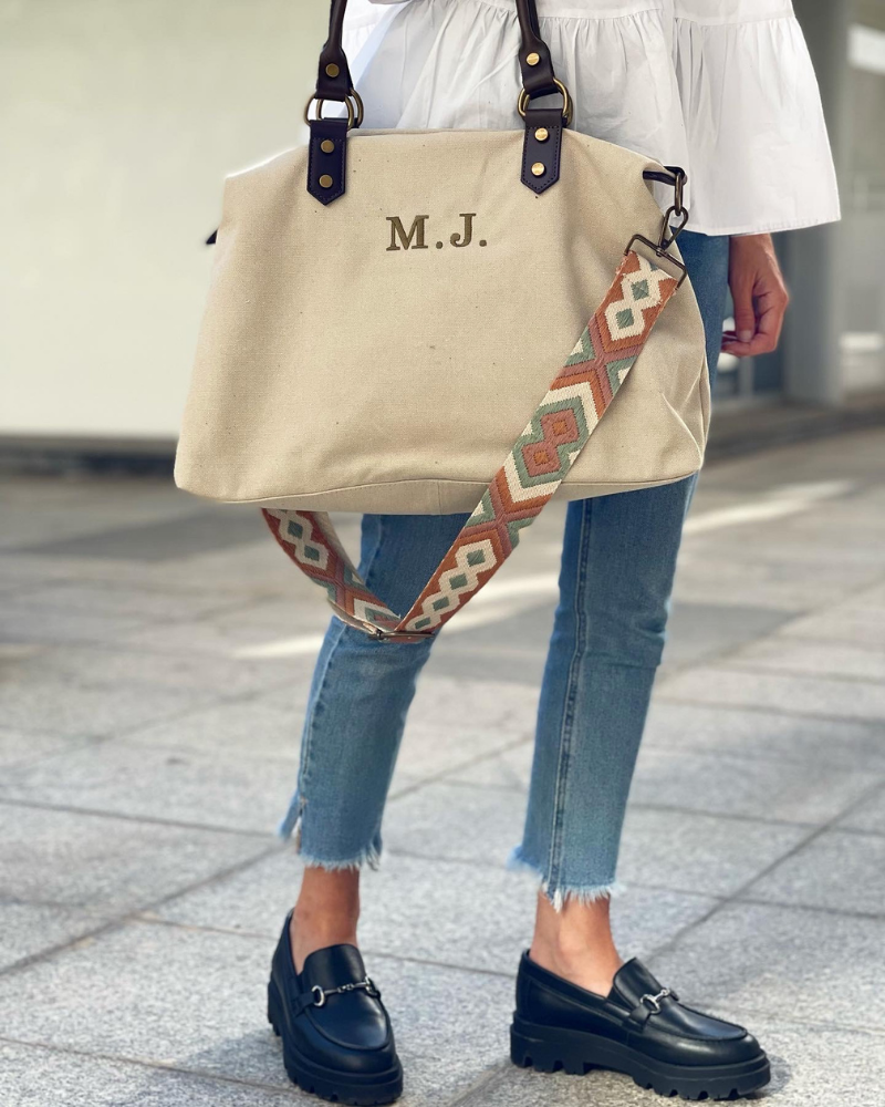 Beige Federica Tasche