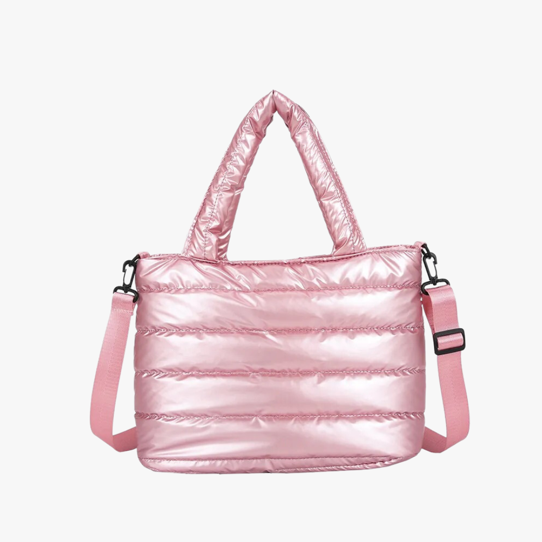 Puffertasche aus Satin