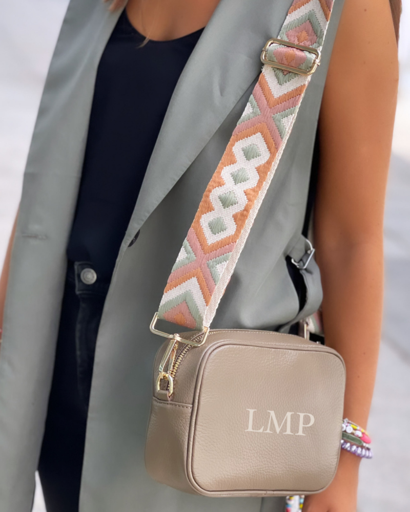 Taupe Enriqueta Tasche