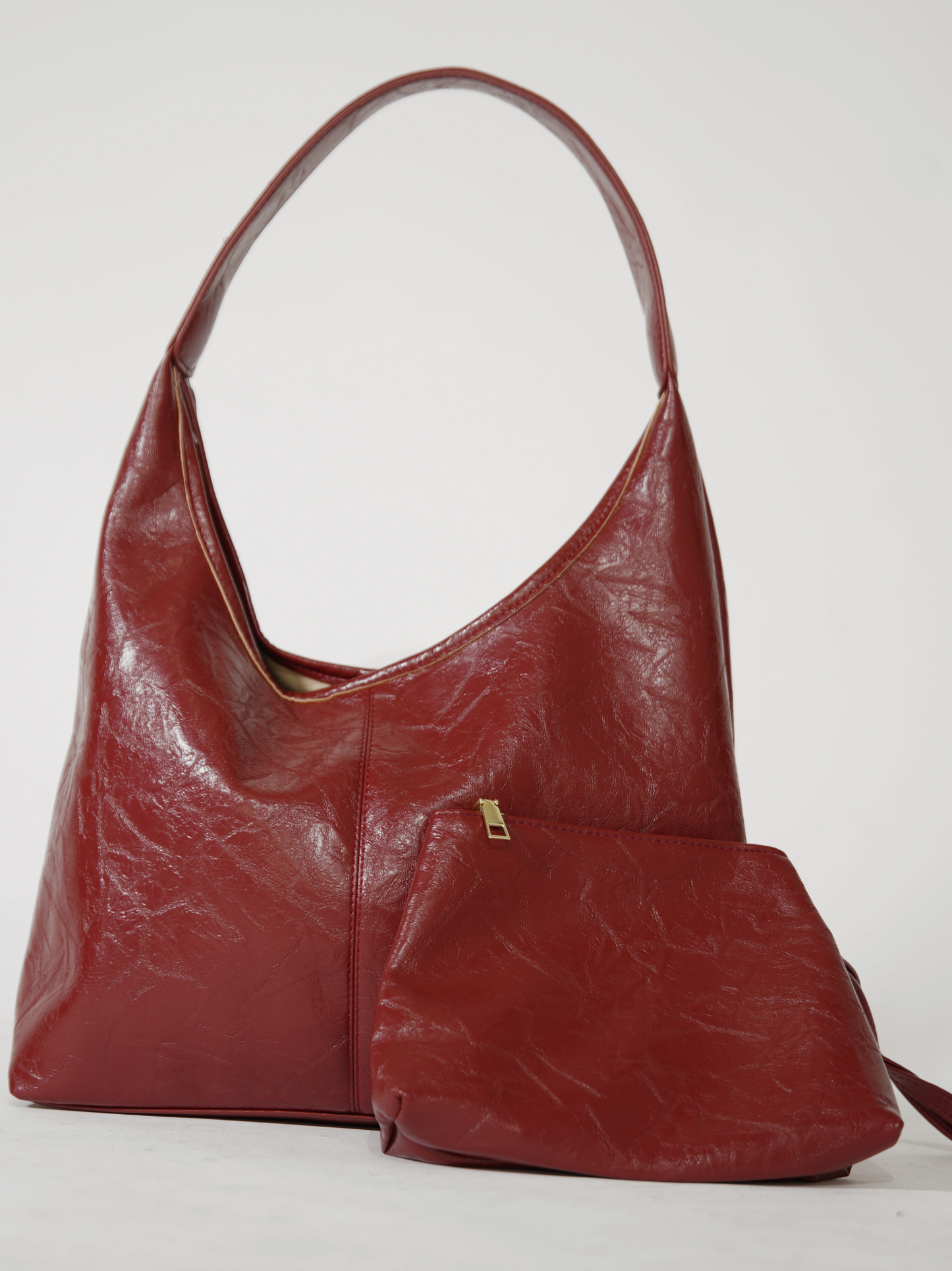 Tote Scarlett aus Distressed-Leder
