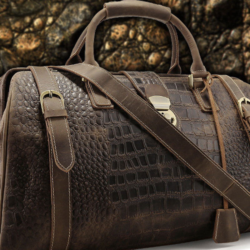TuxodoBAG – Reisetasche aus Alligatorleder