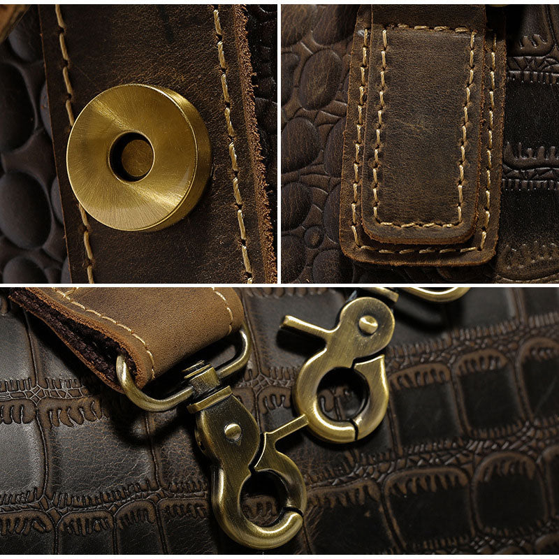 TuxodoBAG – Reisetasche aus Alligatorleder