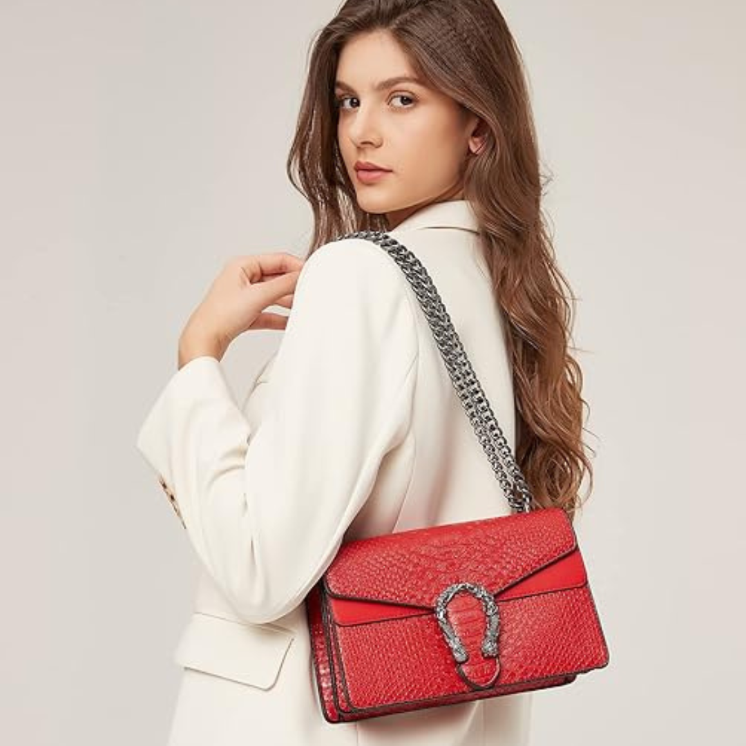 Dorcci – Schultertasche in Schlangenoptik