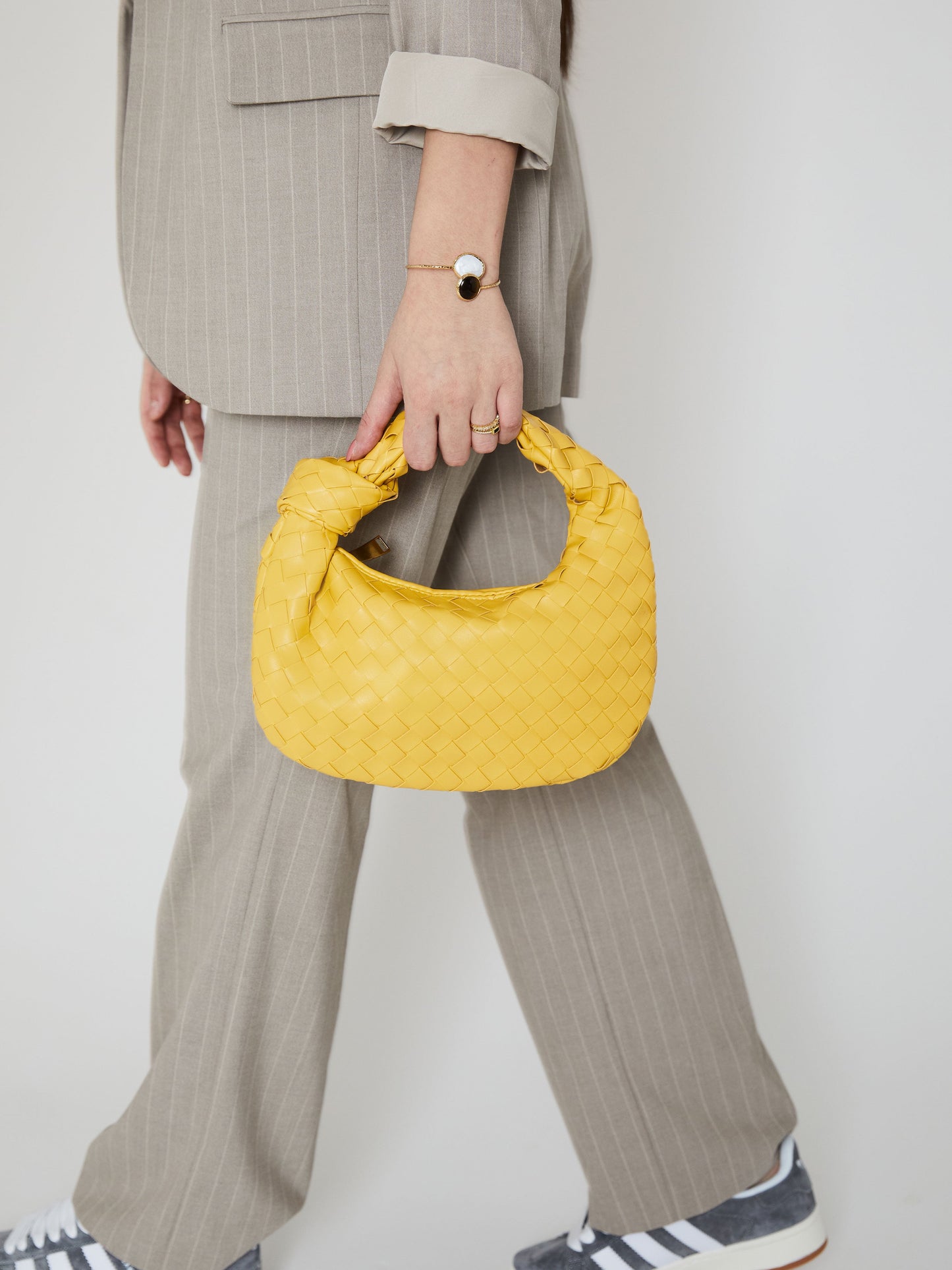 Mini Everyday Ledertasche - Gelb