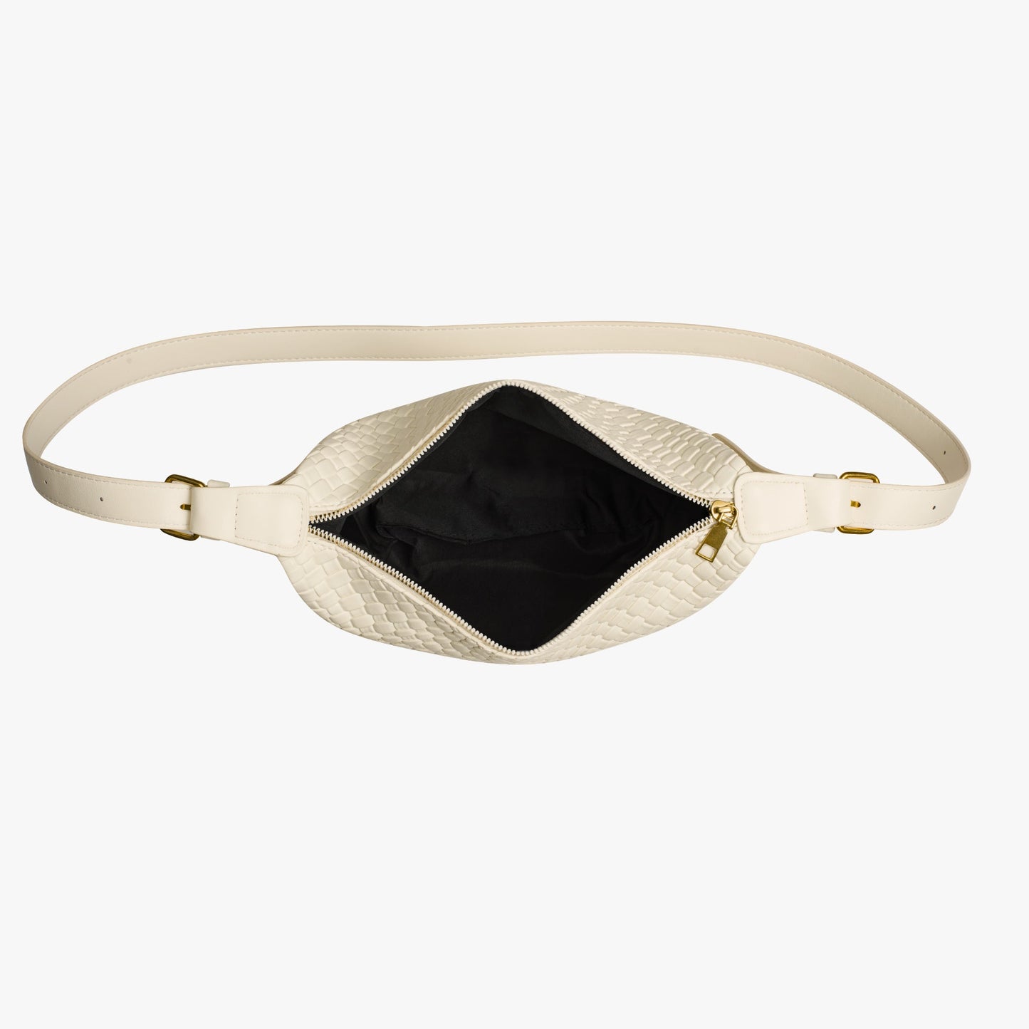 Gewebte Halbmondtasche