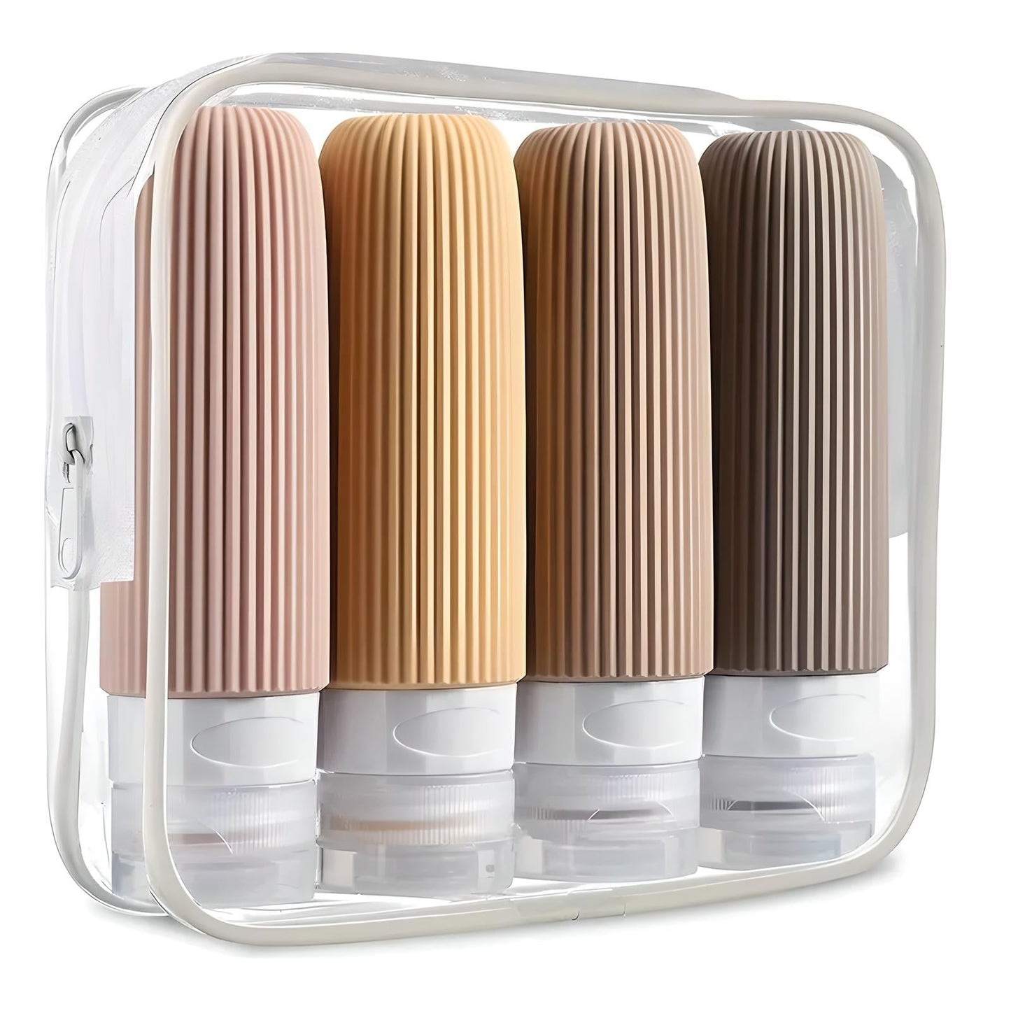 TuxodoBAG - Reise-Toilettenartikelflaschen | 4er-Pack