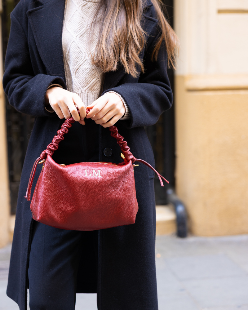 Vega Dunkelrote Tasche
