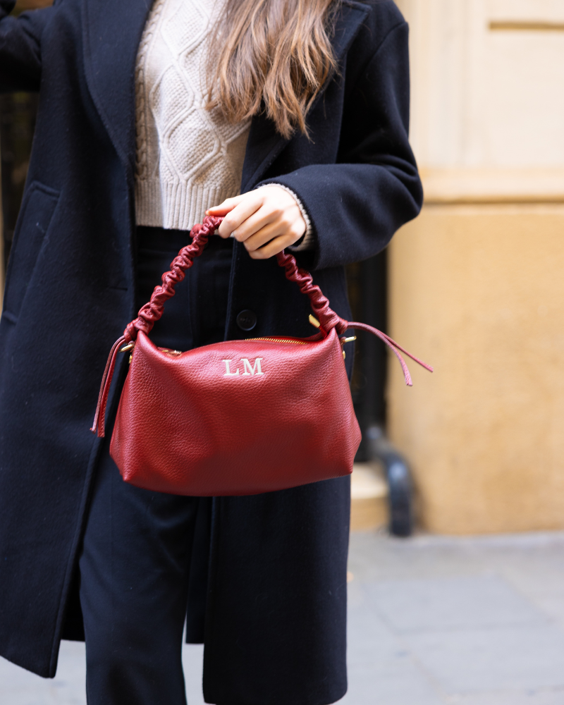 Vega Dunkelrote Tasche