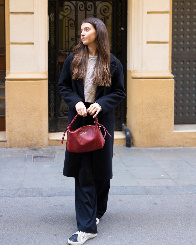 Vega Dunkelrote Tasche