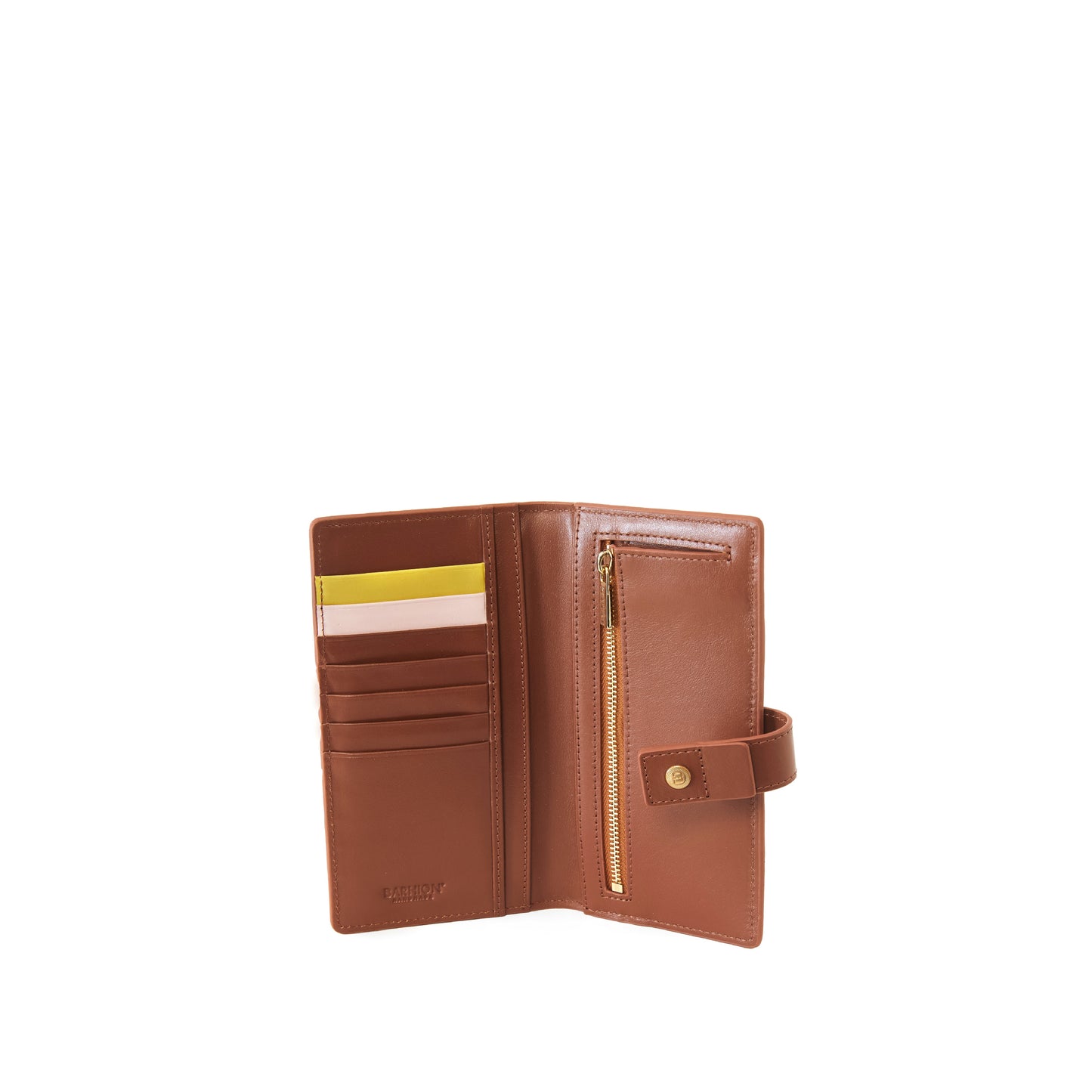 Handgefertigte Geldbörse aus Kalbsleder für Damen W25022