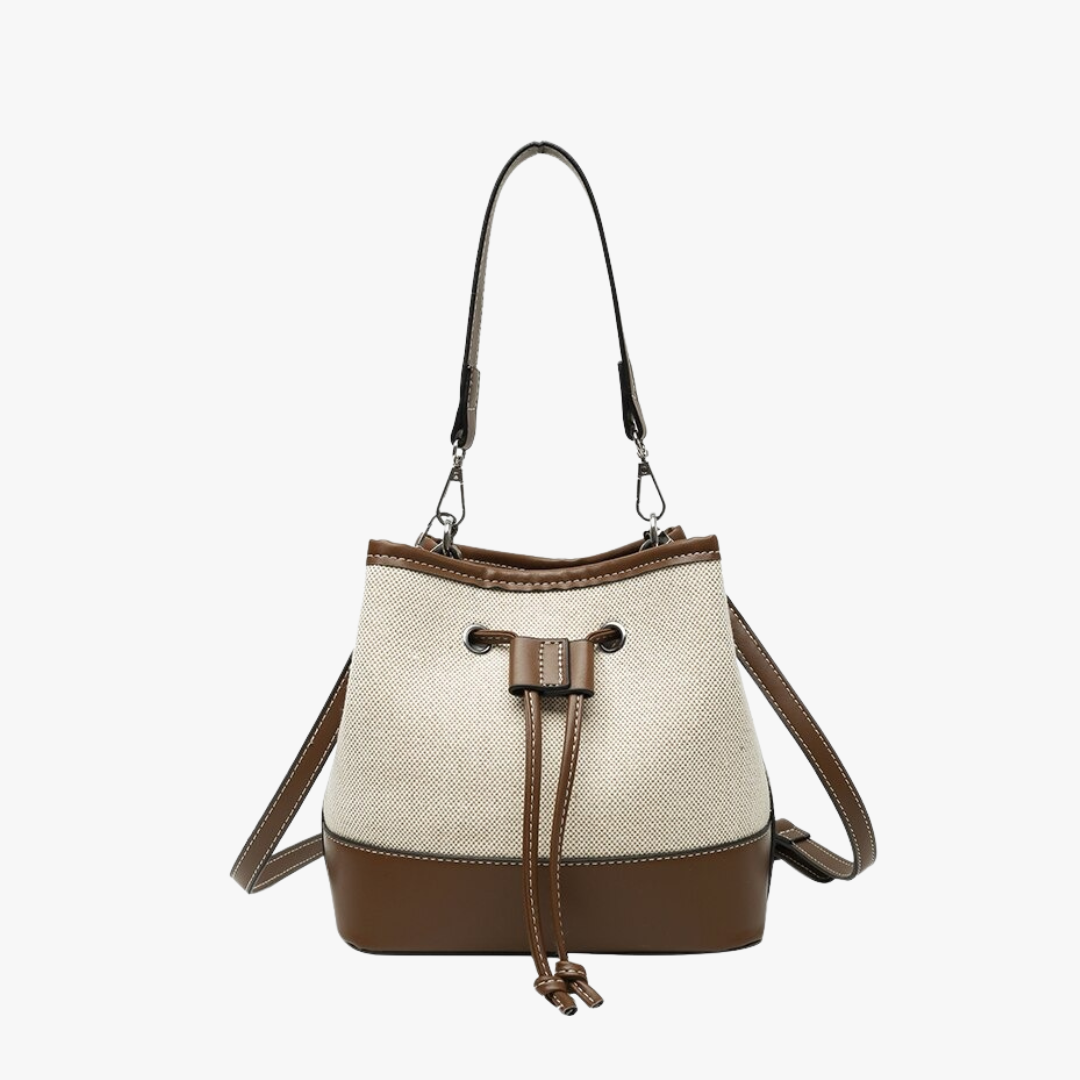 Beuteltasche aus Canvas im Vintage-Stil