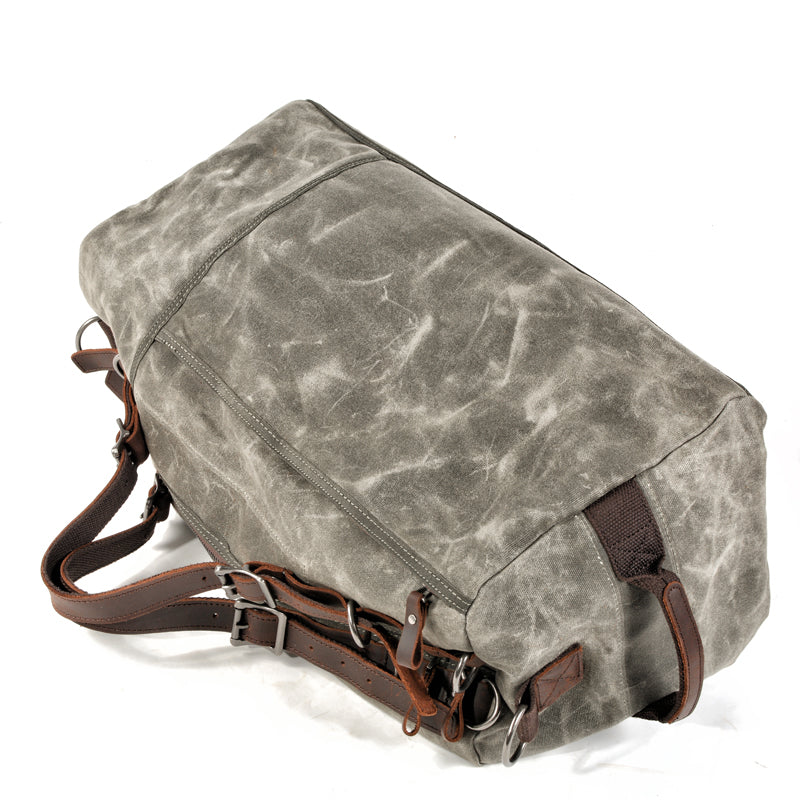 Große Weekender-Reisetasche aus Canvas