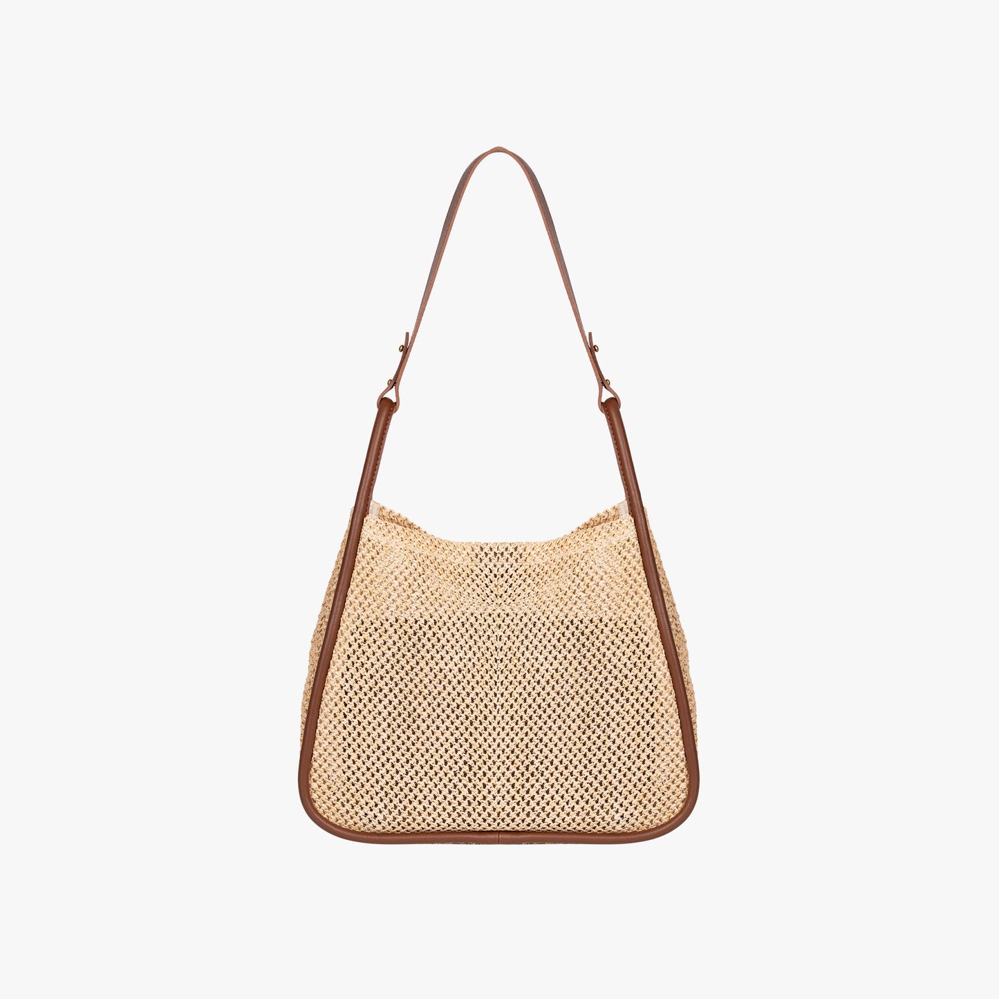 Large Handle Straw Tote