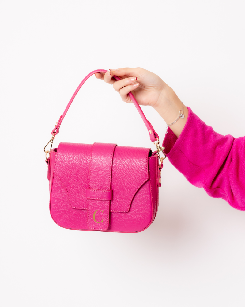 Jimena Fuchsia Rosa Tasche