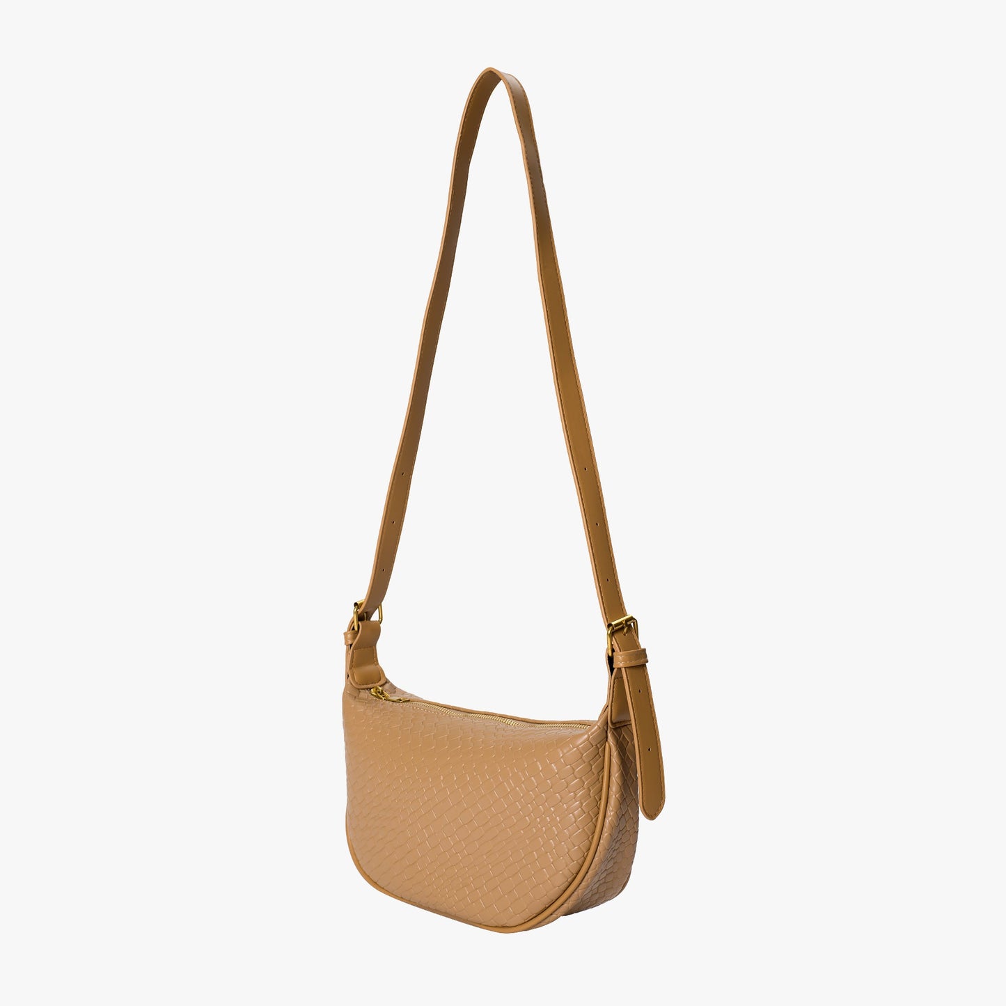 Gewebte Halbmondtasche
