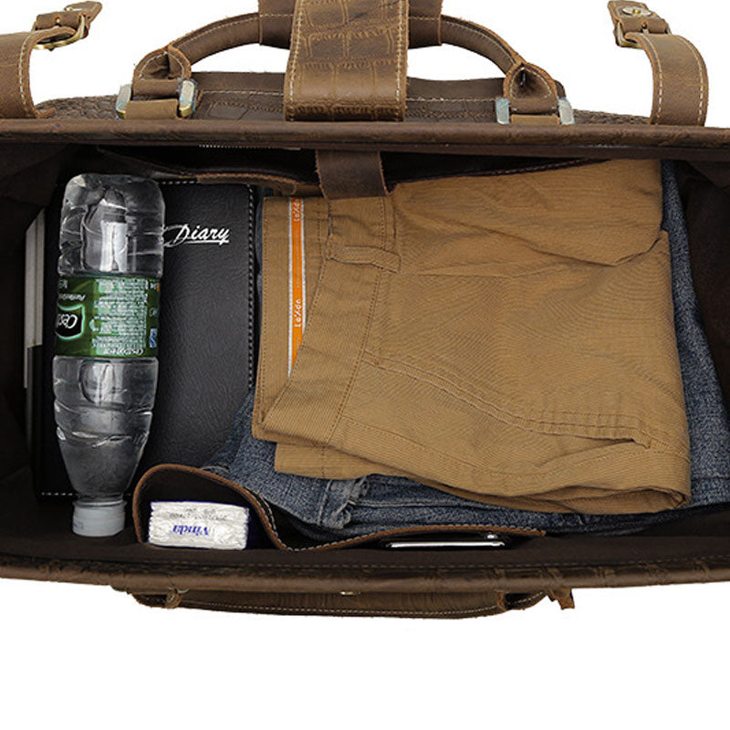 TuxodoBAG – Reisetasche aus Alligatorleder