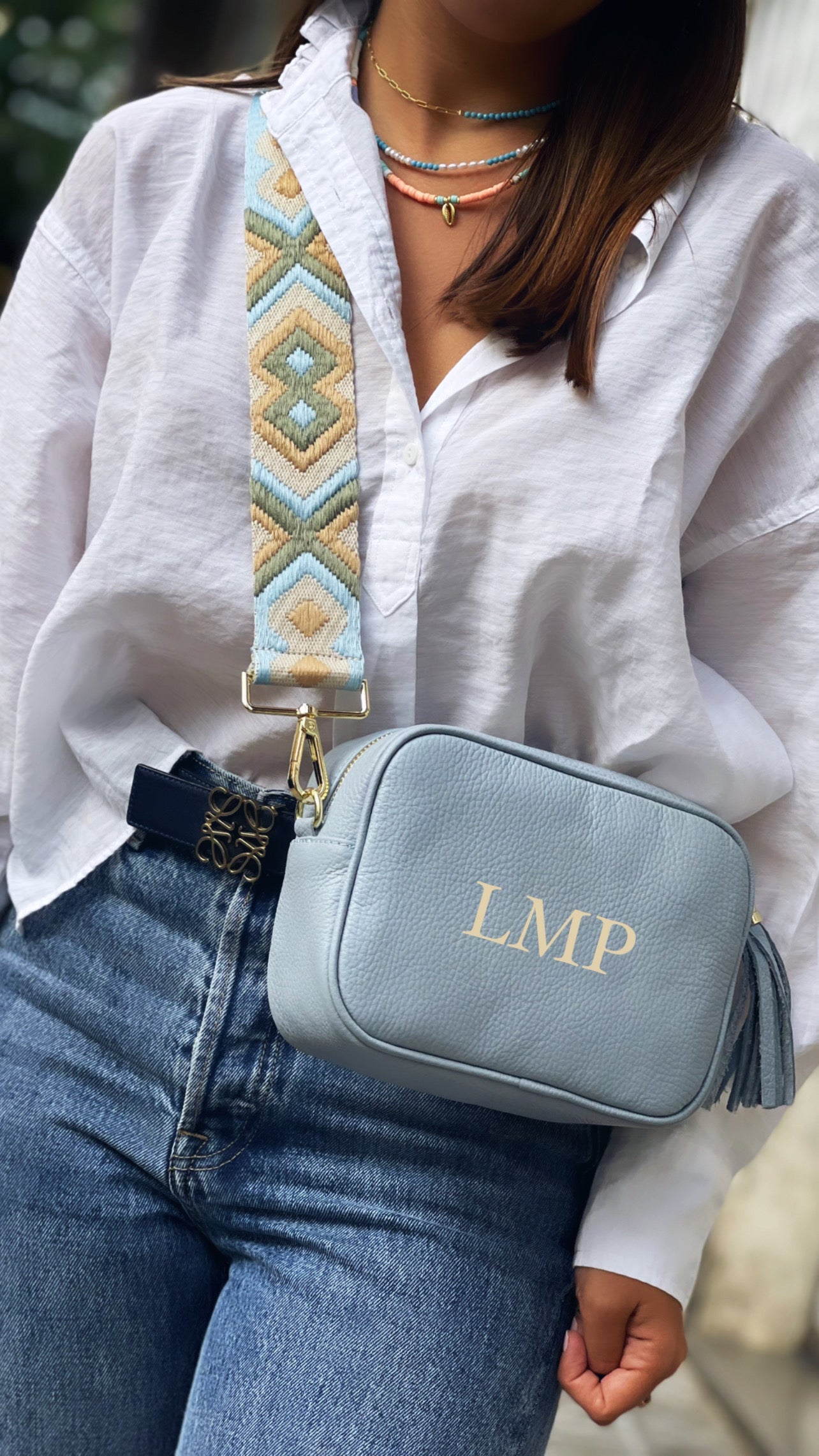 Tasche Enriqueta Himmelblau